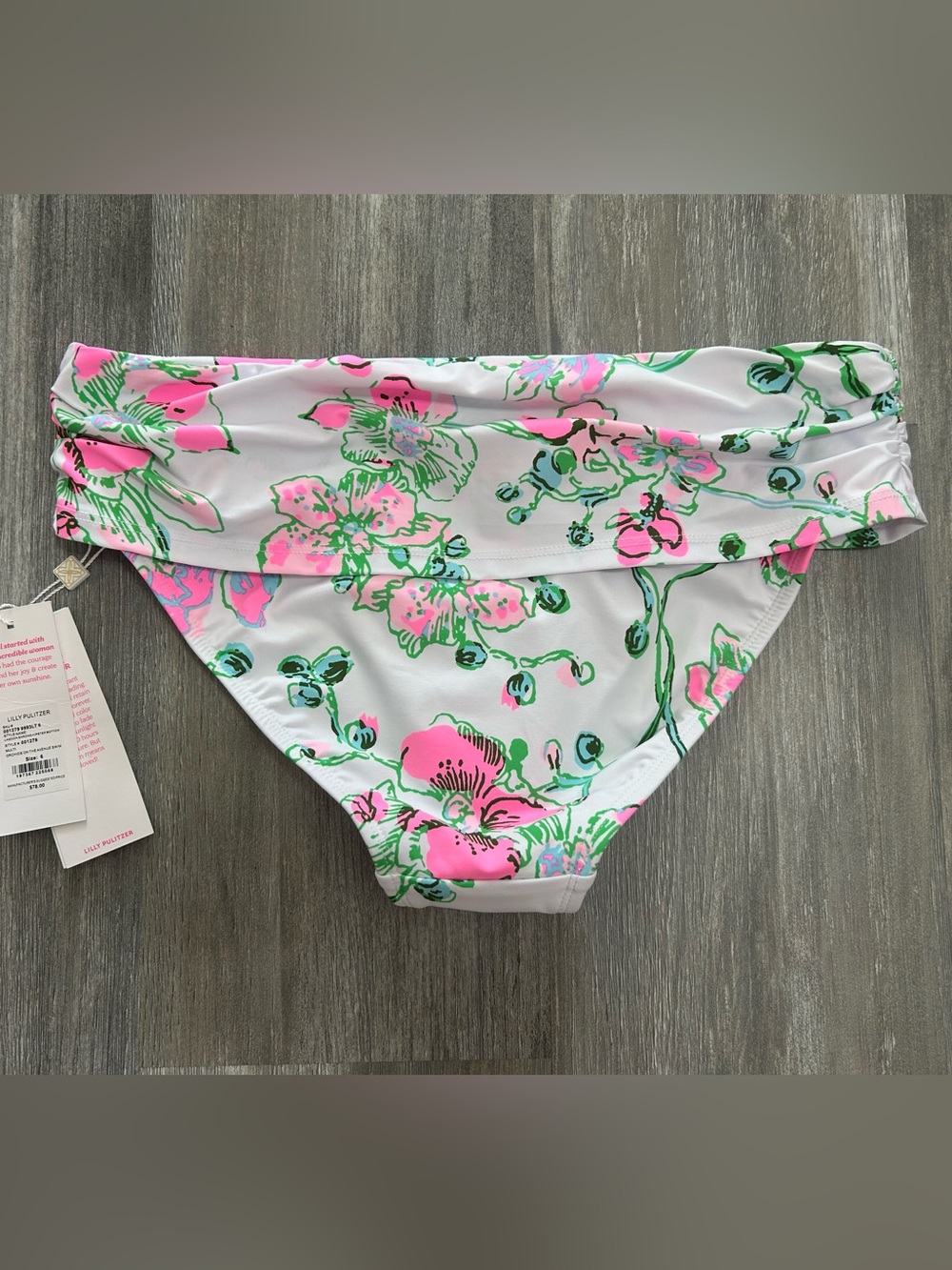 NWT Women’s Lilly Pulitzer bikini bottoms, Size 6 - Picture 4 of 6